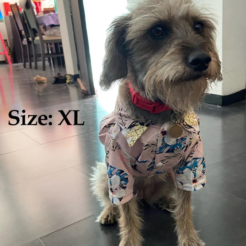 Summer Hawaiian Shirts For Dog/Cat