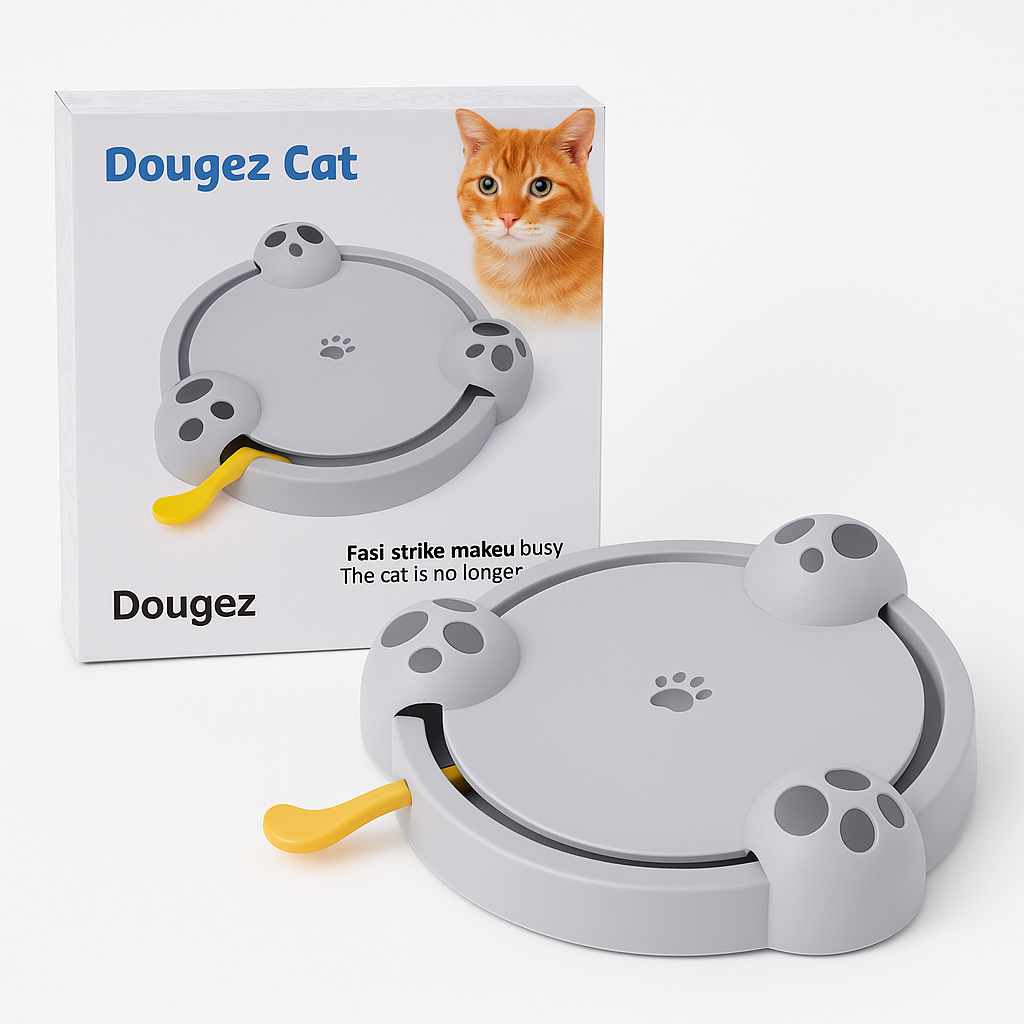 Interactive Mouse Pounce Cat Toy